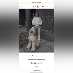 Asymmetric Draped 
 Made in Italy 

Size S /M